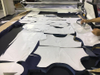 Garment fabric automatic cutting machine