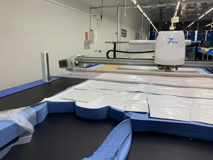  CNC Oscillating Knife Garment Cloth Cutter Equipments Fabric Cutting Machine