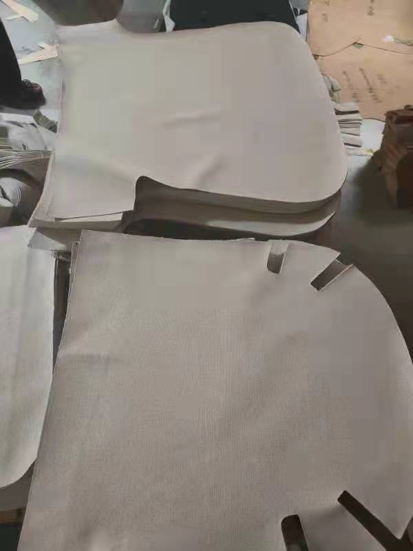 Chair woven fabric high ply cutting machine