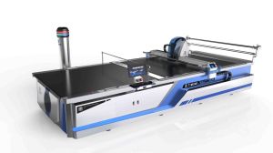 What is the working principle of the fabric pattern cutting machine?