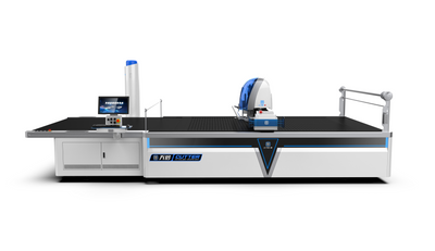 Automatic apparel fabric cutting machine