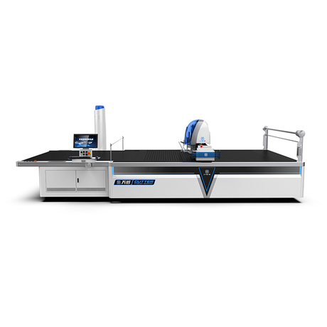 High accuracy denim fabric automatic cutting machine