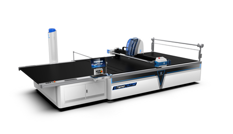 Fabric cnc electric cutting machine 18KW max