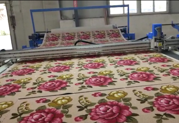 Fabric automatic single layer cutting machine