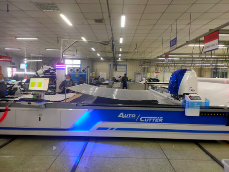 New launch computerized garment cutting machine 