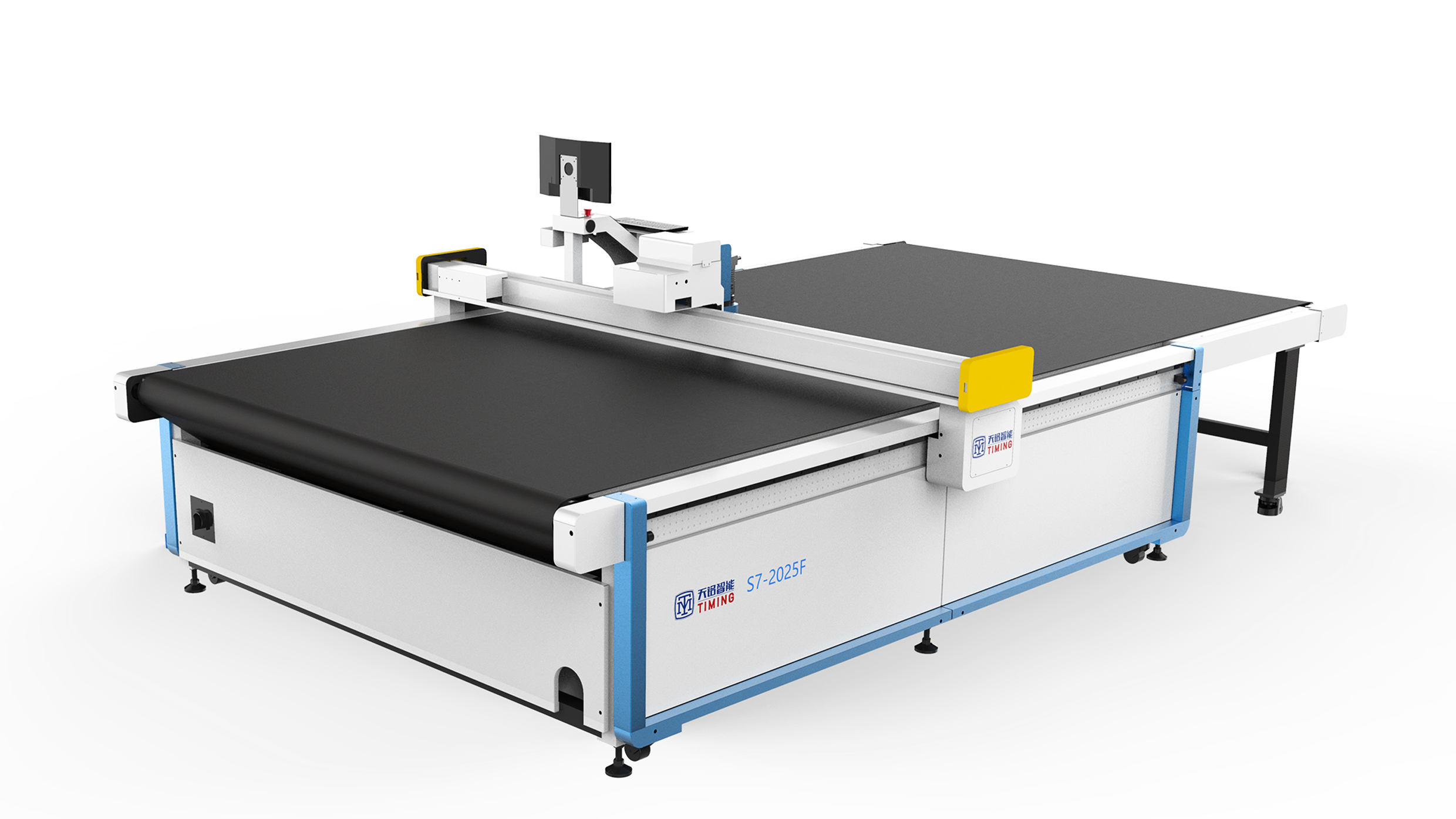 Single layer cnc automatic fabric cutting machine