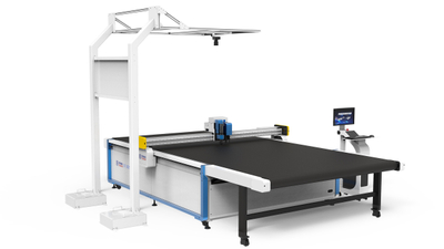 Digital cutter machine with CCD system