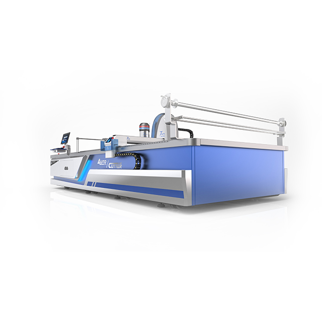 Automatic fabric cutter machine for nonwoven fabric cut